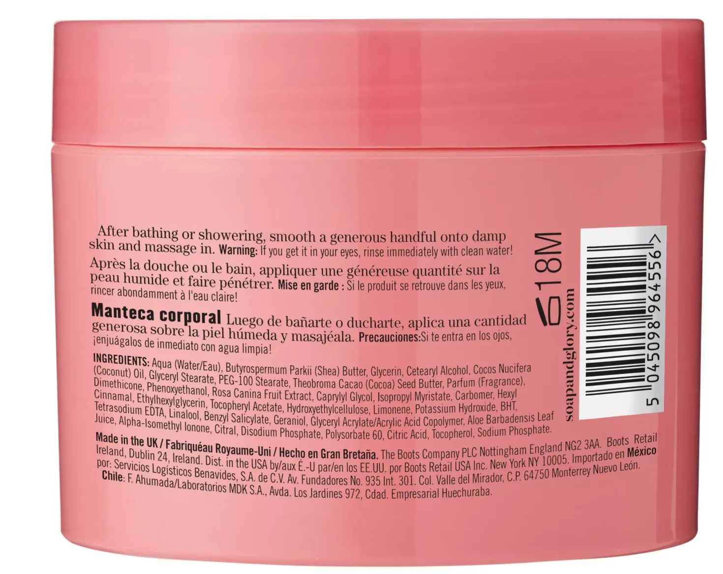 Soap & GloryOriginal Pink The Righteous Butter 300 ml