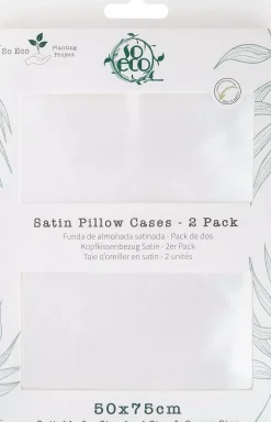 So Eco Satin Pillow Case Double Pack