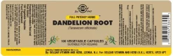 Solgar Dandelion Root 100 stk