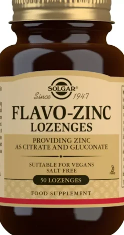 Solgar Flavo Zinc Lozenges 50 stk