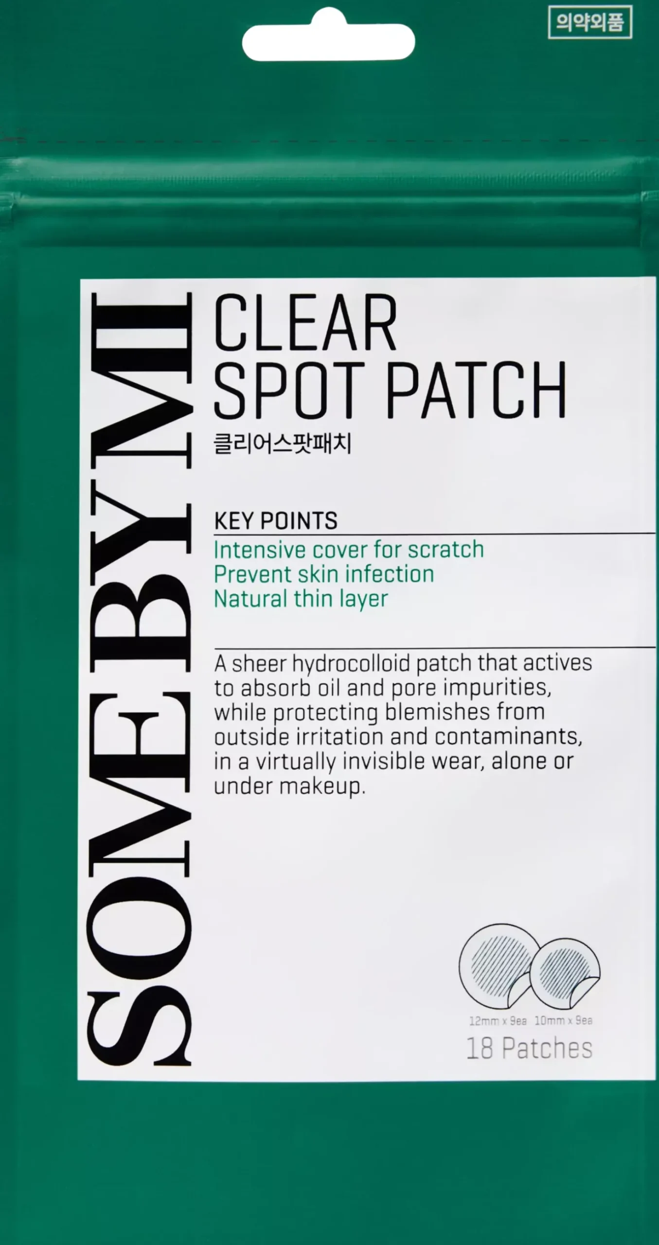 SOME BY MI Clear Spot Patch 18 stk