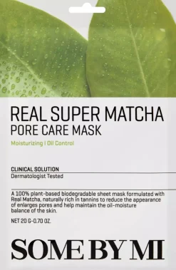 SOME BY MI Real Super Matcha Pore Care Mask 20 g