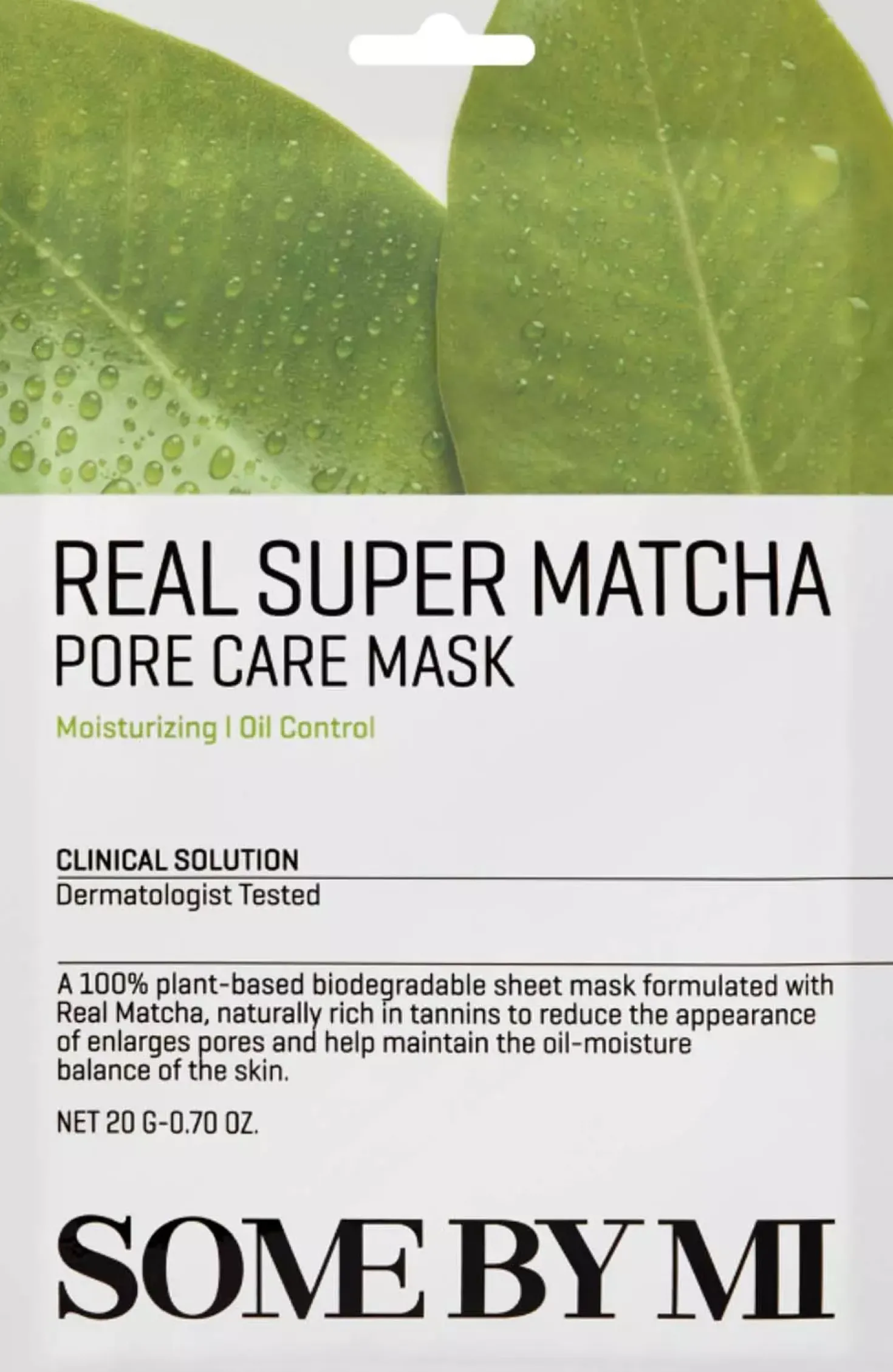 SOME BY MI Real Super Matcha Pore Care Mask 20 g