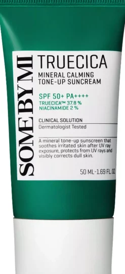 SOME BY MI Truecica Mineral Calming Tone-up Suncream SPF 50+ PA++++ 50 ml