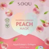 SOQU Peach Sheet Mask
