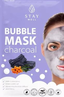 Stay Well Deep Cleansing Bubble Mask Charcoal 1 pcs 20 g