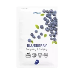Stay Well Vegan Sheet Mask - Blueberry 20 g