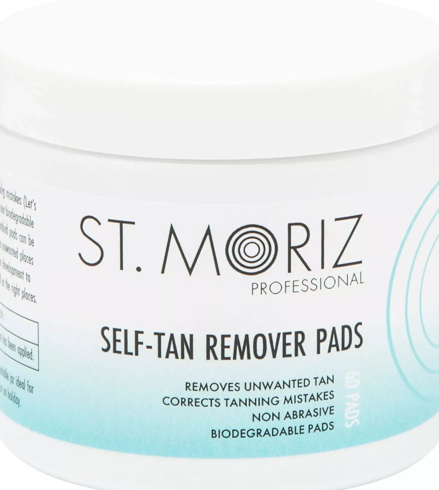 St Moriz Self-Tan Remover Pads 60 stk