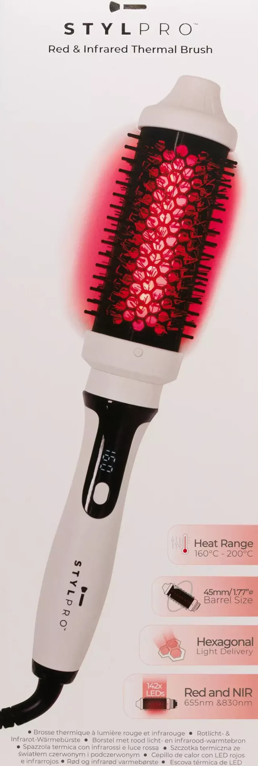 STYLPRO Near Infrared Heated Hairbrush