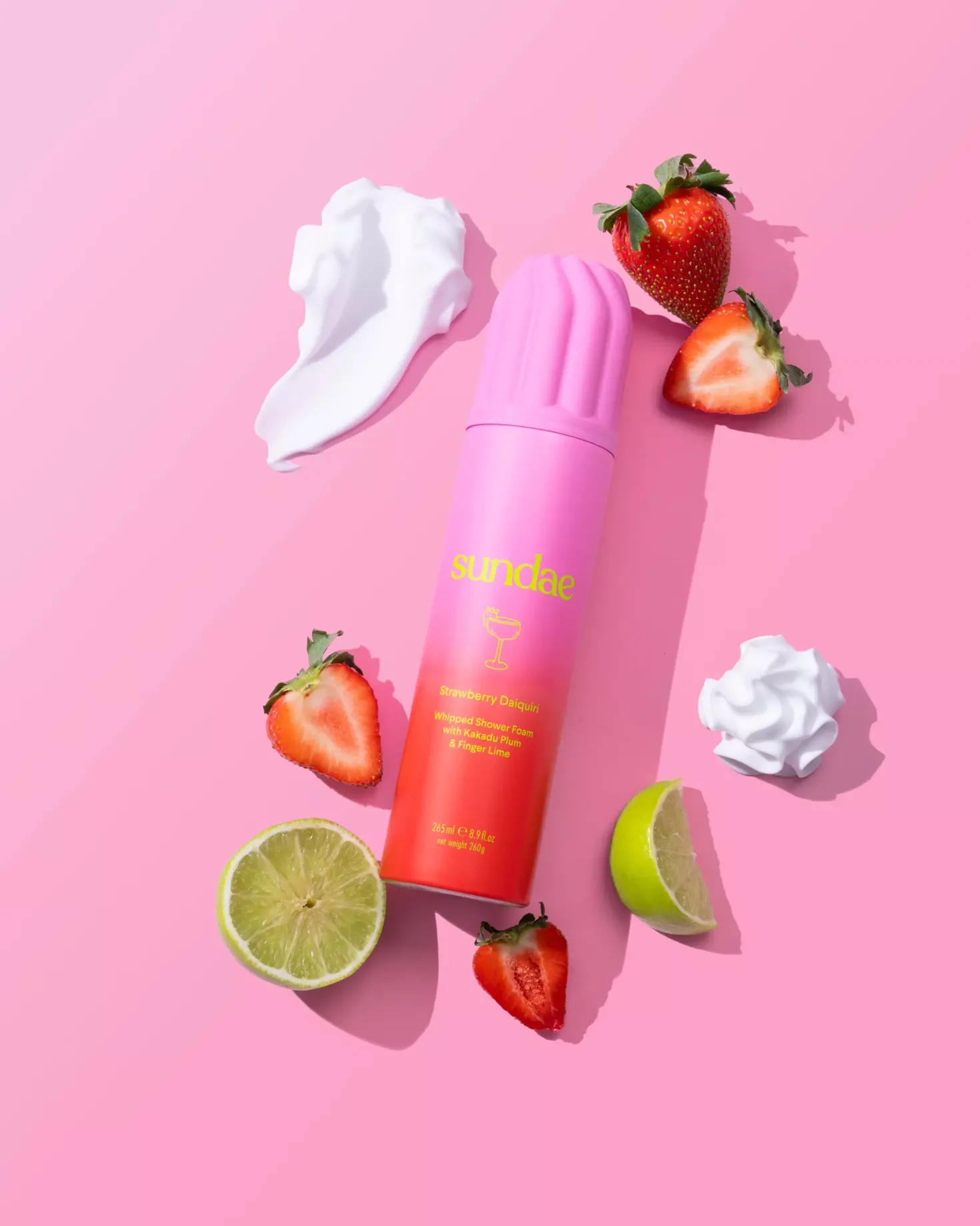 Sundae Strawberry Daiquiri Foaming Body Wash 265 ml