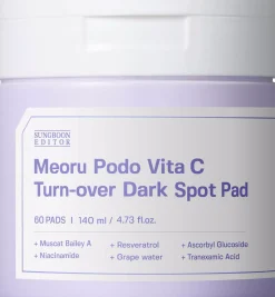 Sungboon Editor Meoru Podo Vita C Turn-over Dark Spot Pad 60 stk