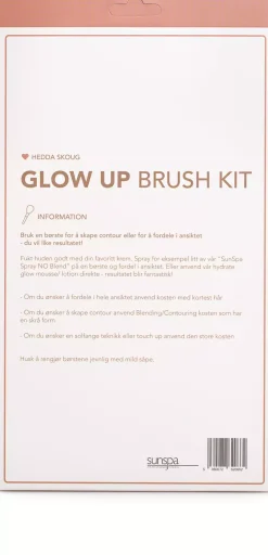 SunspaHedda Skoug X SunSpa Glow up Brush kit