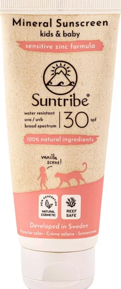 SuntribeSun Care Suntribe All Natural Mineral Kids Vanilla Sunscreen Spf 30