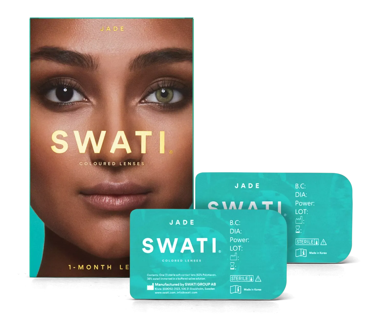 SWATI Cosmetics 1 Month Lenses Pearl