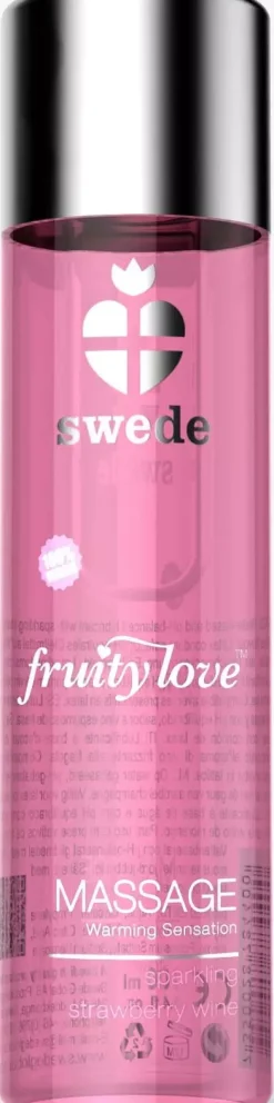 SwedeFruity Love Massage Sparkling Strawberry Wine 120 ml