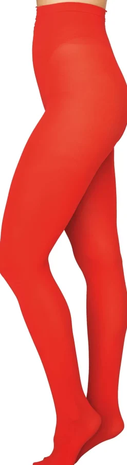 Swedish Stockings Olivia Premium Tights Sharp Red L