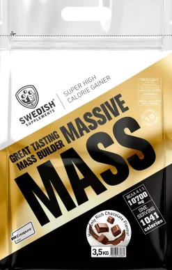 Swedish Supplements Massive Mass 7kg - Heavenly rich chocolate 7000 g