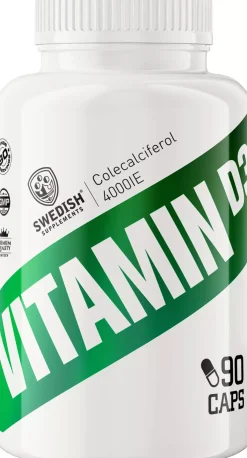 Swedish Supplements Vitamin D3 90 stk