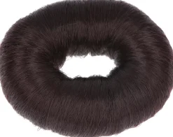 Synthetic Hair Bun Small Black 73mm