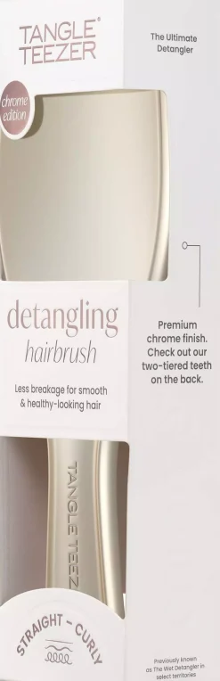 Tangle Teezer The Ultimate Detangler Chrome Satin Pink