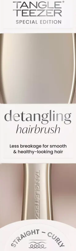 Tangle Teezer The Ultimate Detangler Chrome Satin Pink