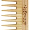 Tek Medium Sized Wooden Comb With Wide Teeth