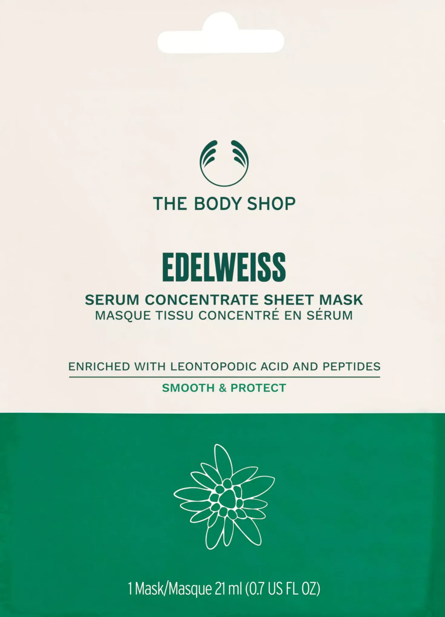 The Body ShopEdelweiss Sheet Mask 21 ml