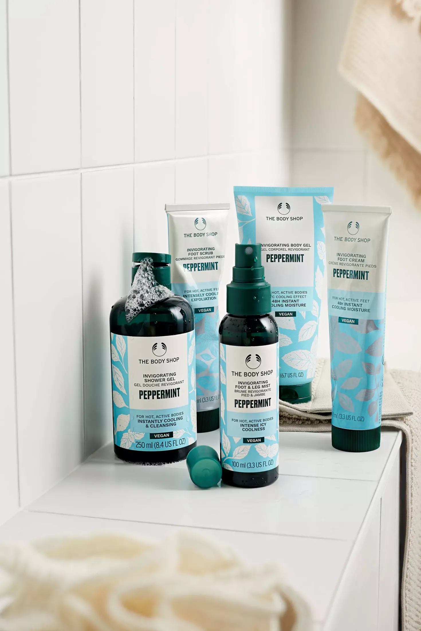 The Body ShopPeppermint Invigorating Foot Scrub 100 ml