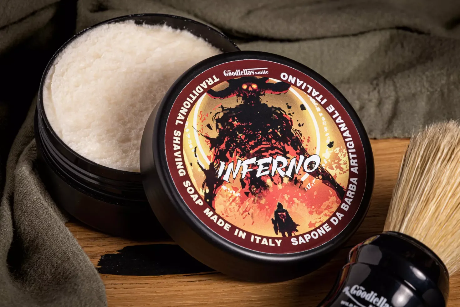 The Goodfellas' Smile Shaving Soap Inferno 100 ml