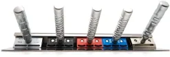 The Goodfellas' Smile Stand for Safety Razor Stainless Steel 5-slots