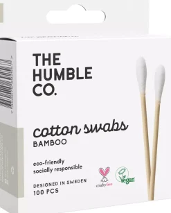 The Humble Co. Bamboo Cotton Swabs White