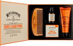 The Scottish Fine SoapsThistle & Black Pepper Face & Beard Care Kit