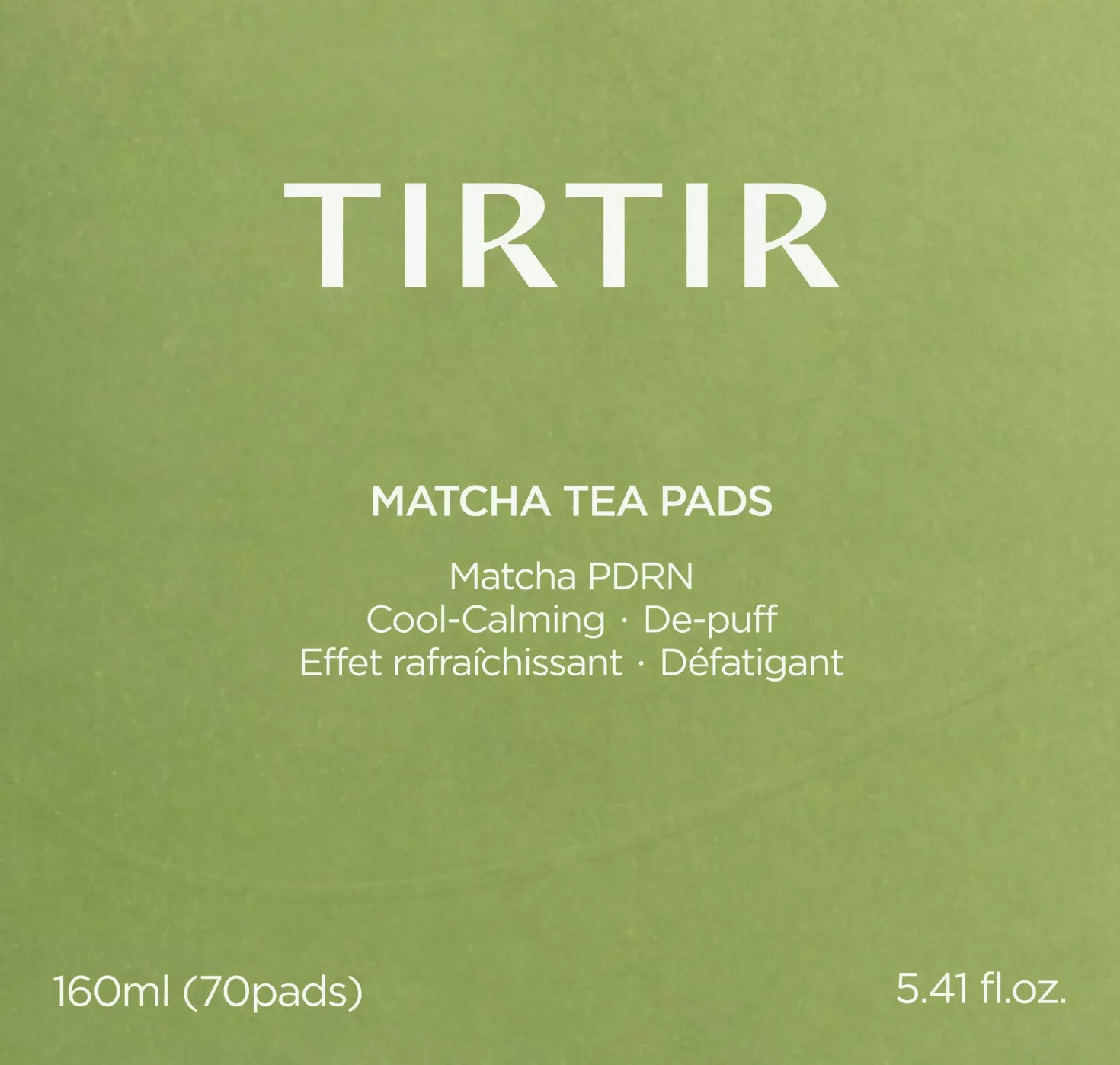 TIRTIR Matcha Tea Pads 160 ml