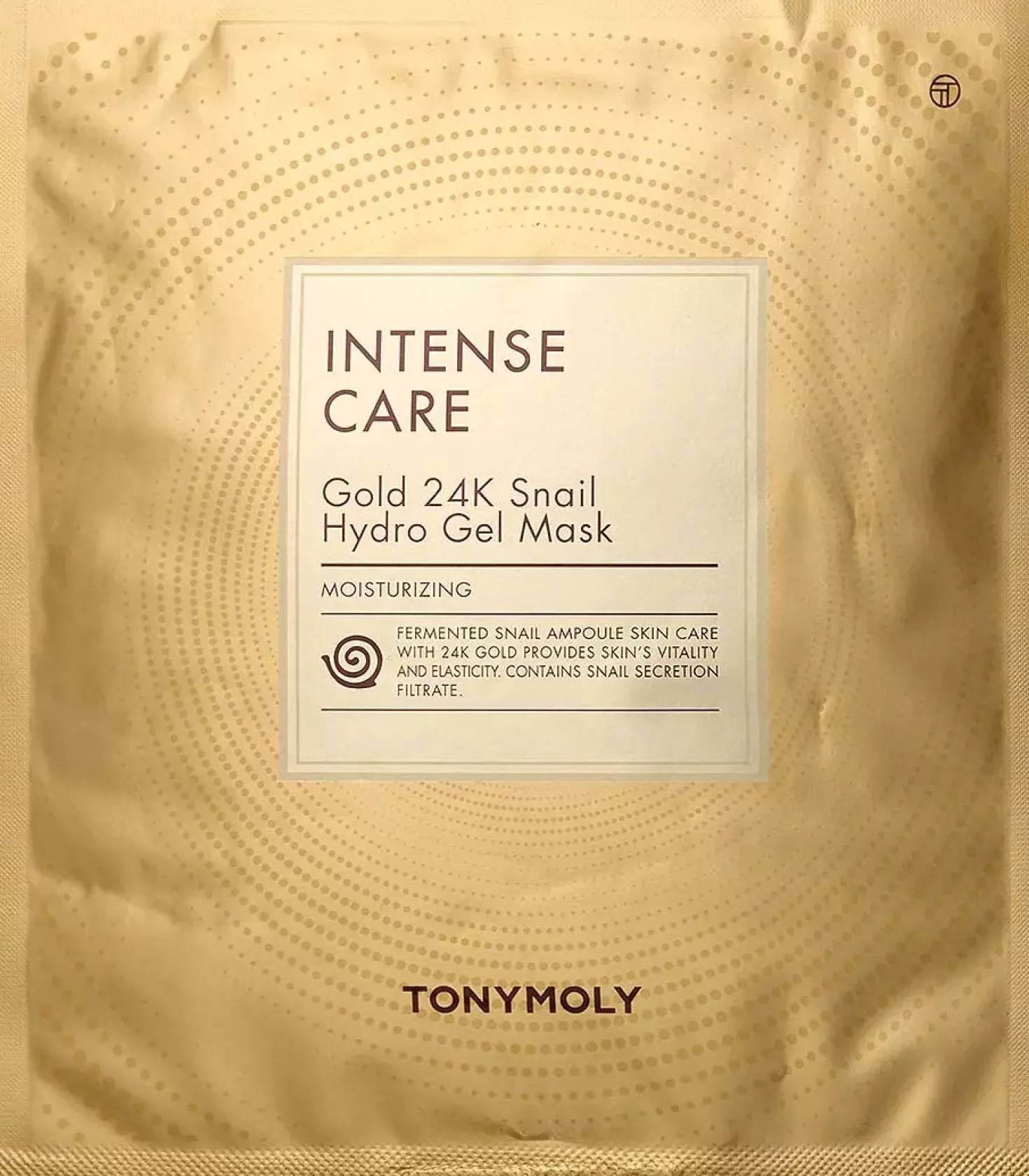 TonymolyIntense Care Gold 24K Snail Hydro Gel Mask