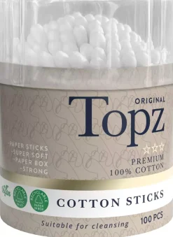 Topz Cotton Sticks Designed