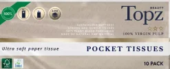 TopzPremium Pocket Tissues 10x10-pack