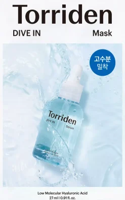 TorridenDIVE-IN Low Molecular Hyaluronic Acid Mask 27 ml 1 ml