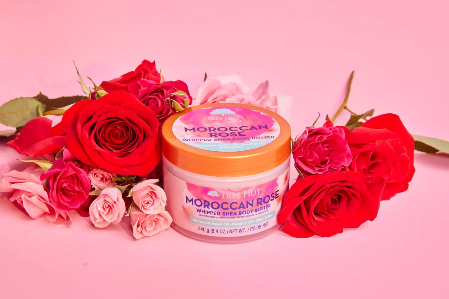 Tree Hut Whipped Body Butter Moroccan Rose 240 g