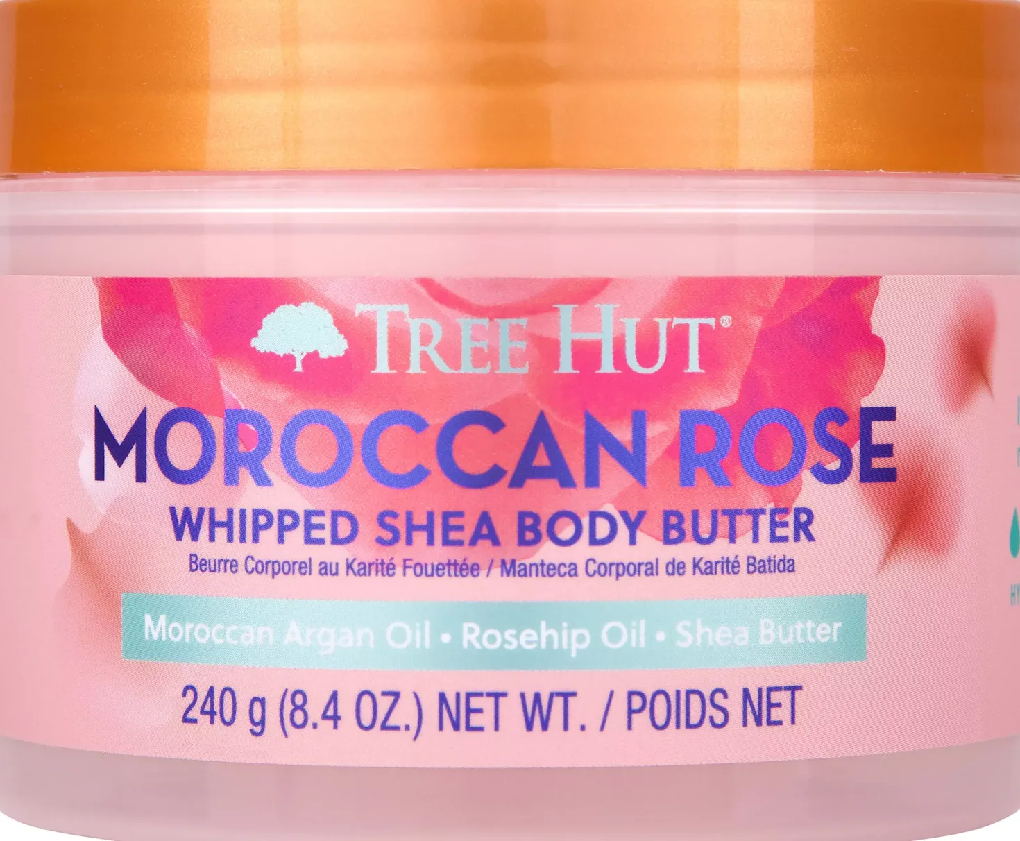 Tree Hut Whipped Body Butter Moroccan Rose 240 g