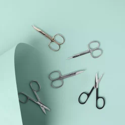 Truyu Curved Black Nail Scissors