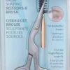 Tweezerman Brow Shaping Scissors & Brush