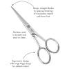Tweezerman Gear Moustache Scissors