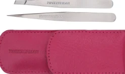 Tweezerman Petite Tweeze Set Pink Case
