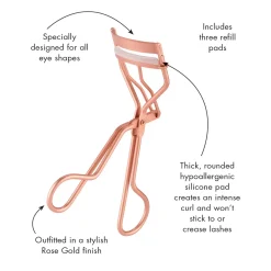 Tweezerman Rose Gold Classic Curler