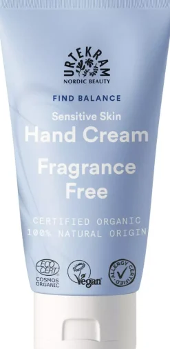 UrtekramFind Balance Fragrance Free Handcream 75 ml