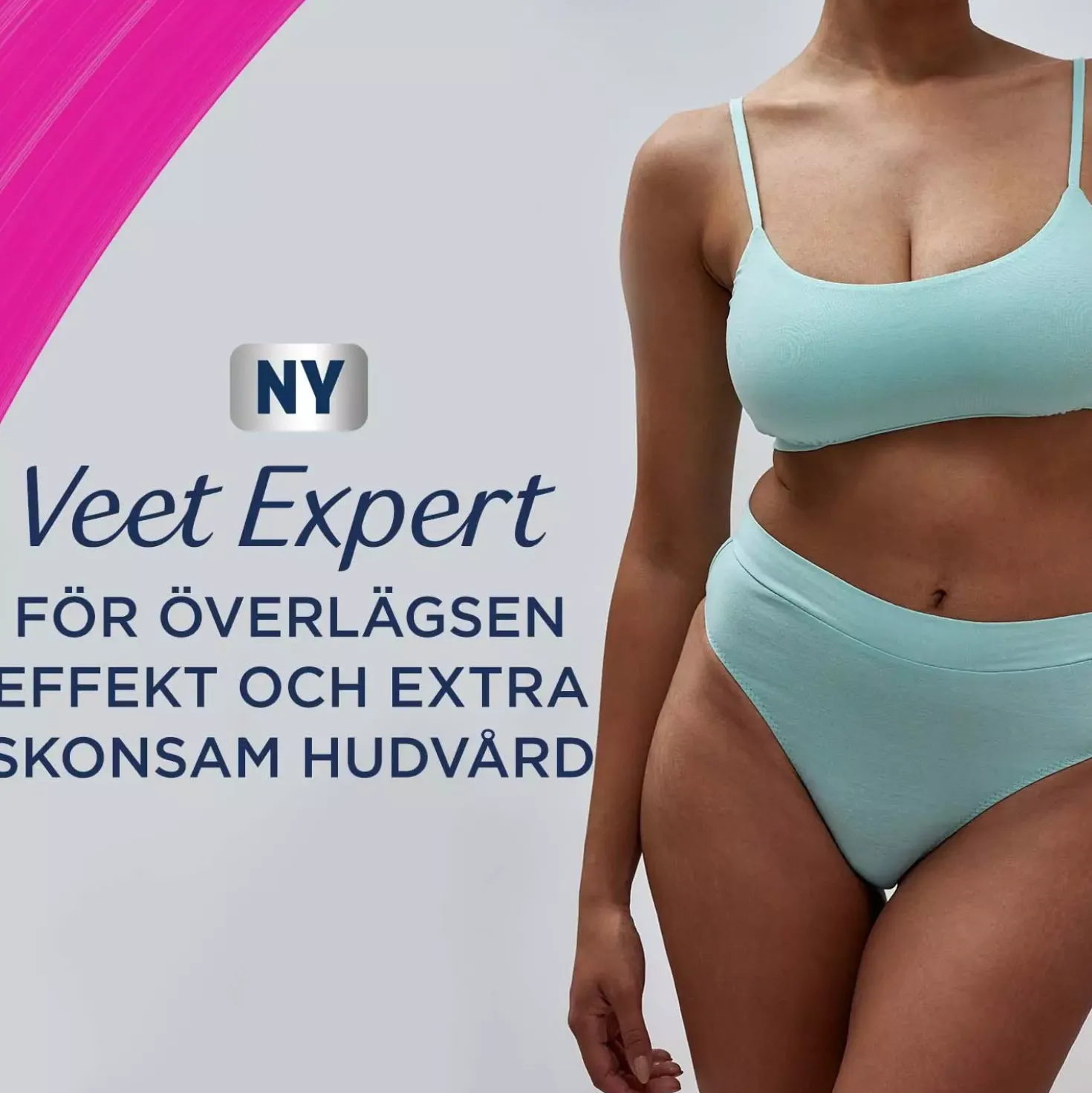 Veet Expert Hair Removal Cream Kit All Skin Types Full Bikini 100 ml