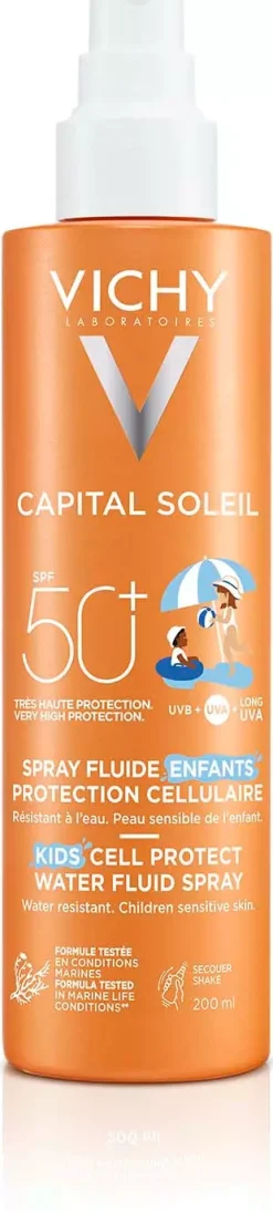 VICHYCapital Soleil Kids Cell Protect UV spray SPF50+ 200 ml