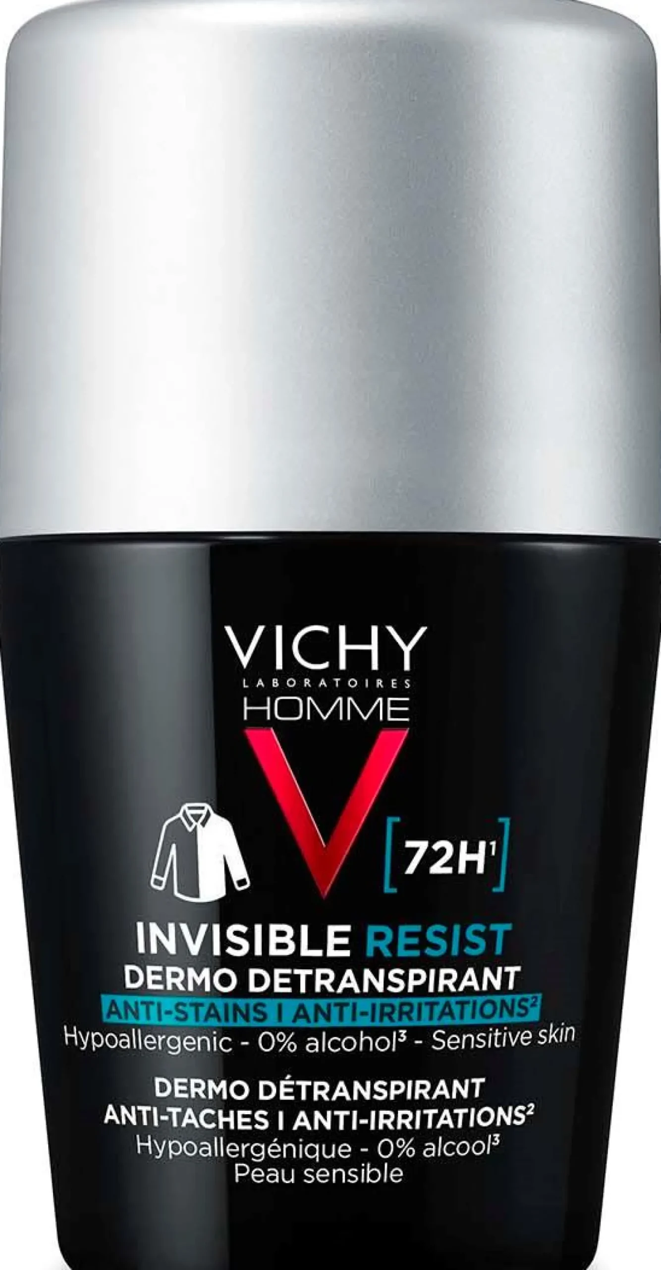 VICHYHomme Invisible Resist 72H Anti-Stain Roll-On 50 ml 50 ml
