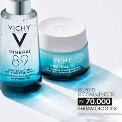 VICHYMineral 89 100H Moisture Boosting Cream, Fragrance-free 50 ml