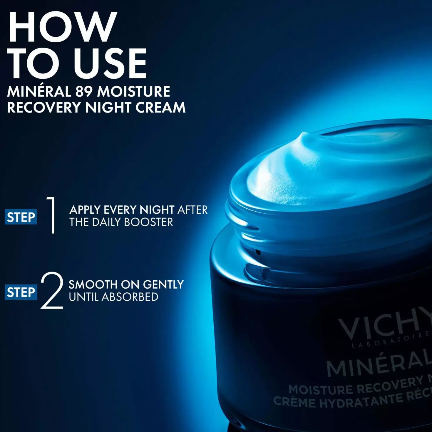VICHYMinéral 89 Moisture Recovery Night Cream 50 ml